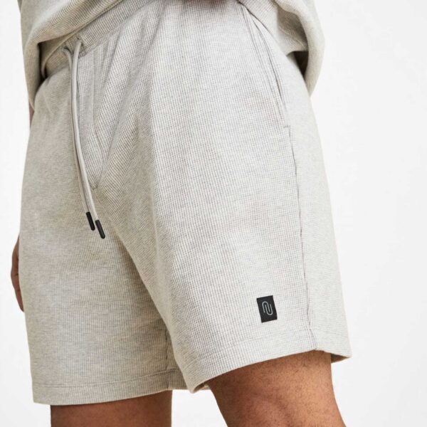 Waffle Short | Heather Grey - Image 2