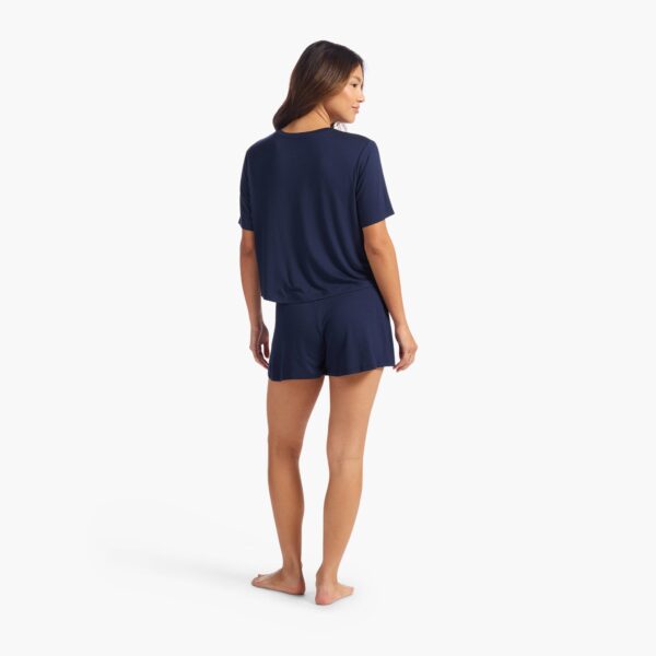 Pajama Short Set | Navy - Image 4